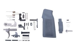 LPK with single stage trigger and grey pistol grip.